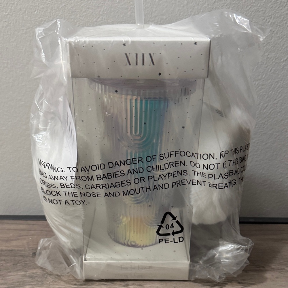 XIIX Rainbow Tumbler with Straw